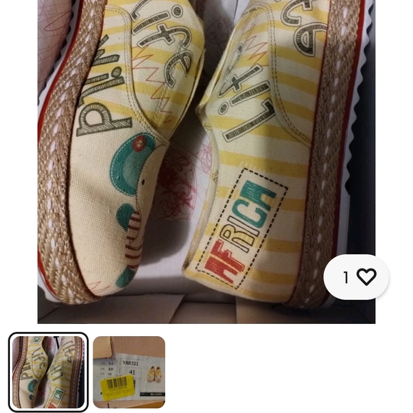 Goby Africa Espadrille Sneaker - Picture 1 of 1